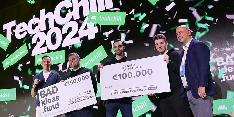 “TechChill 2024” fināls: jaunuzņēmumi sadala vairāk nekā 600 000 eiro